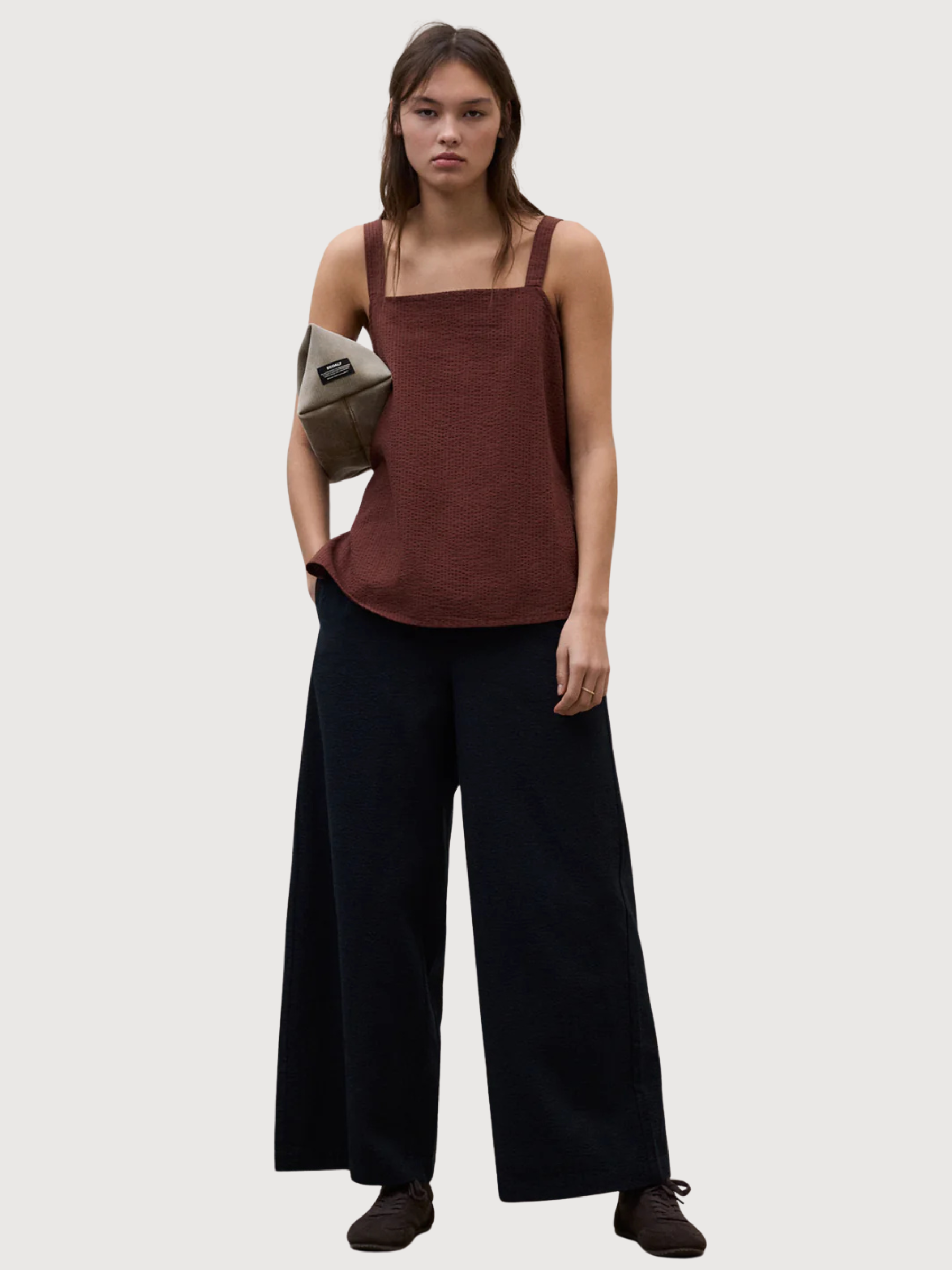 ARIA SHIRT DAMEN EBONY | Ecoalf