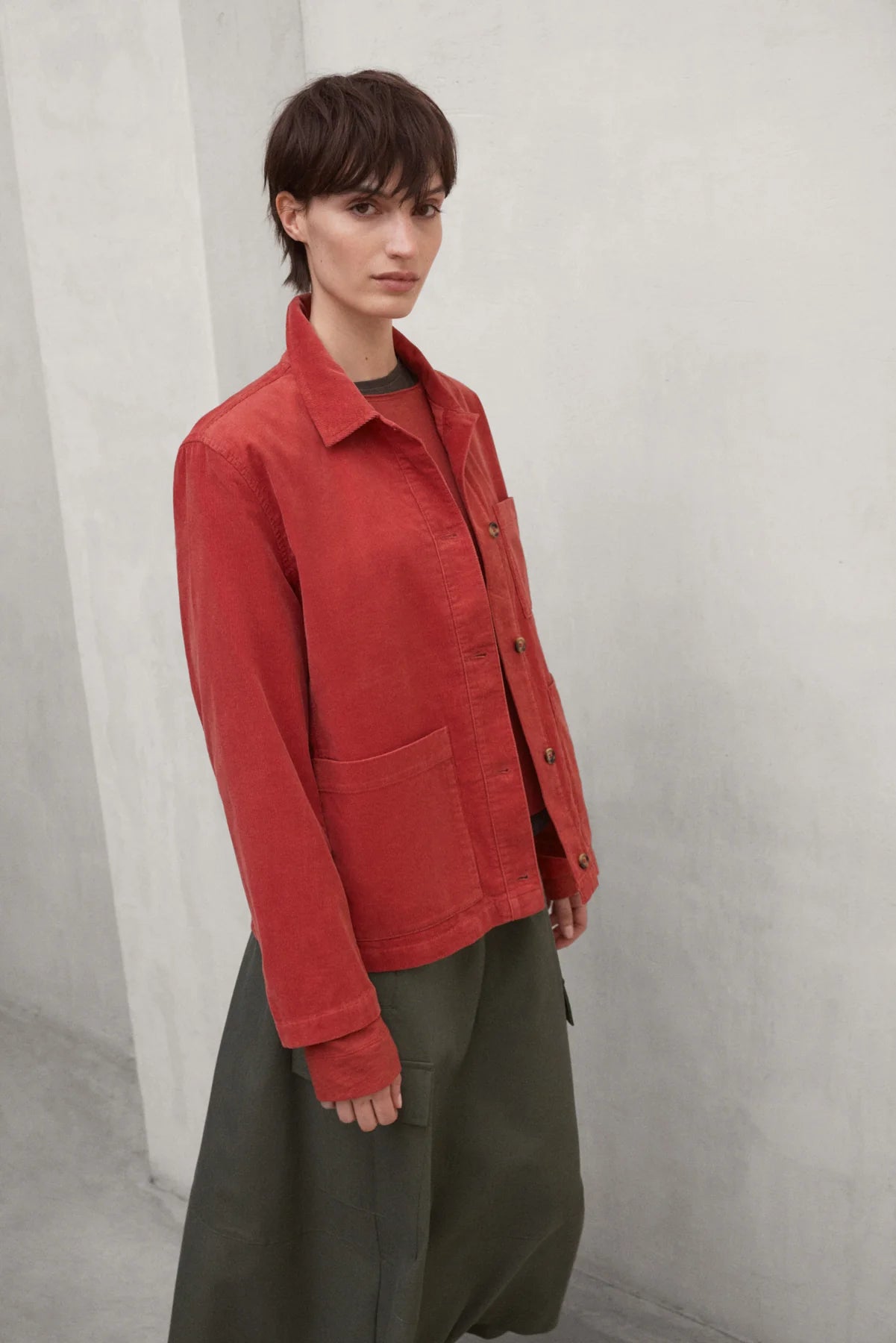 Becky Women's Shirt Dark Orange | ECOALF