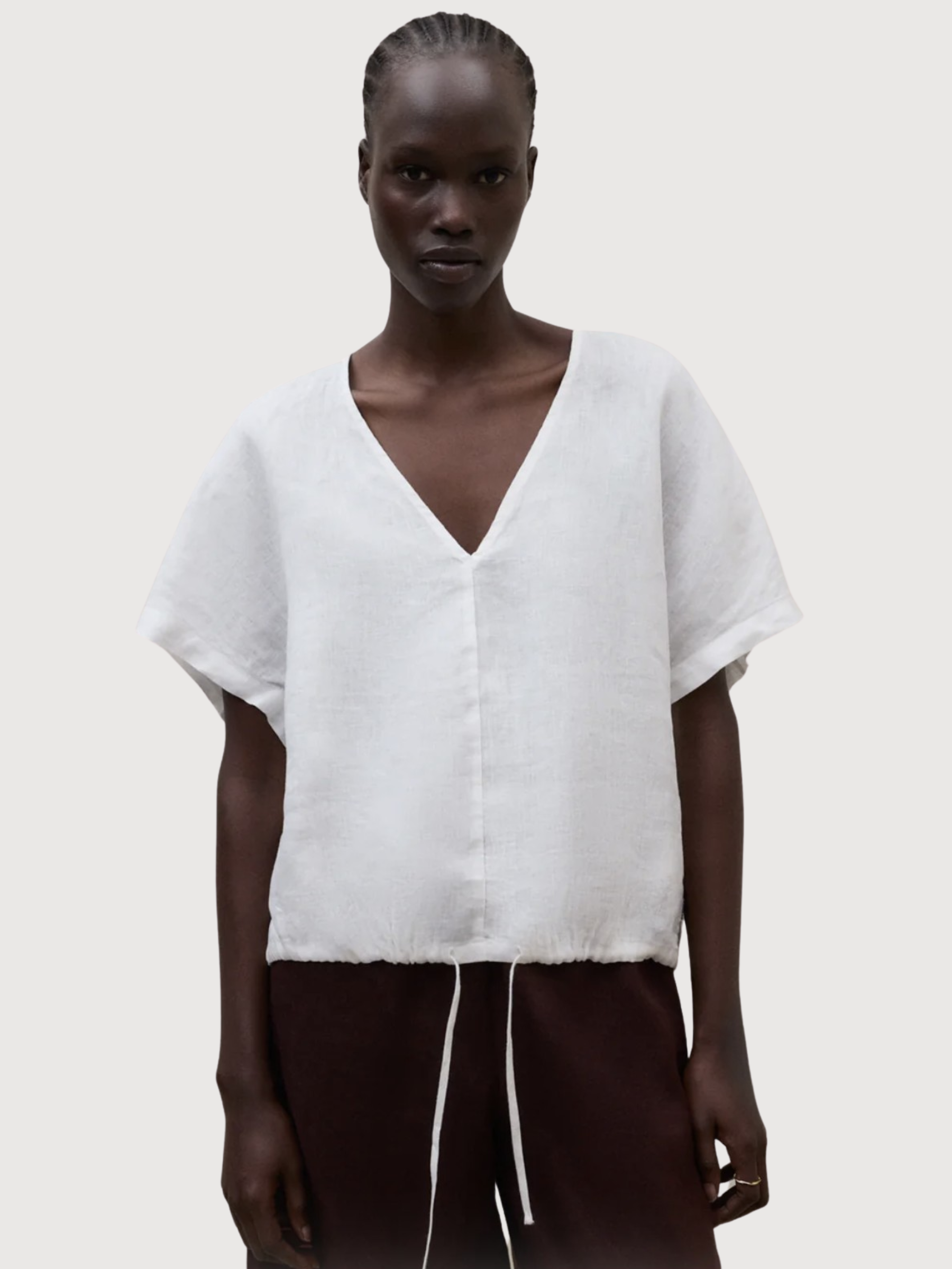 MAGLIETTA DORA DONNA BIANCA | ECOALF
