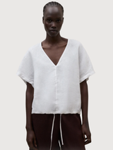 DORA SHIRT DAMEN WEISS | ECOALF