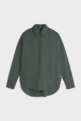 Elena Women's Shirt Dark Khaki | ECOALF