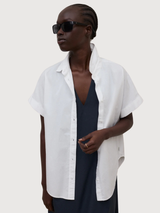 Camicia Isabel da donna bianca | Ecoalf