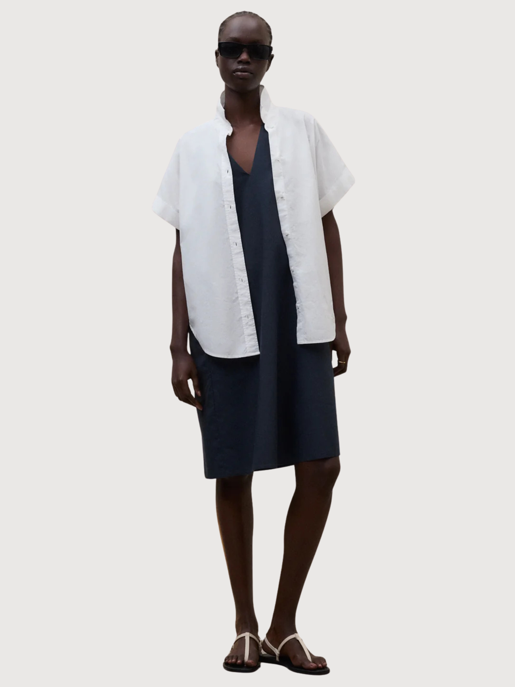 Camicia Isabel da donna bianca | Ecoalf