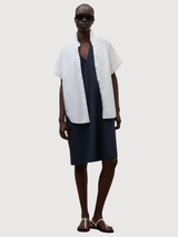 Camicia Isabel da donna bianca | Ecoalf