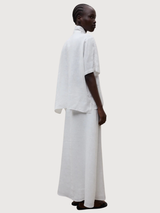 MELANIA SHIRT WOMAN WHITE | Ecoalf