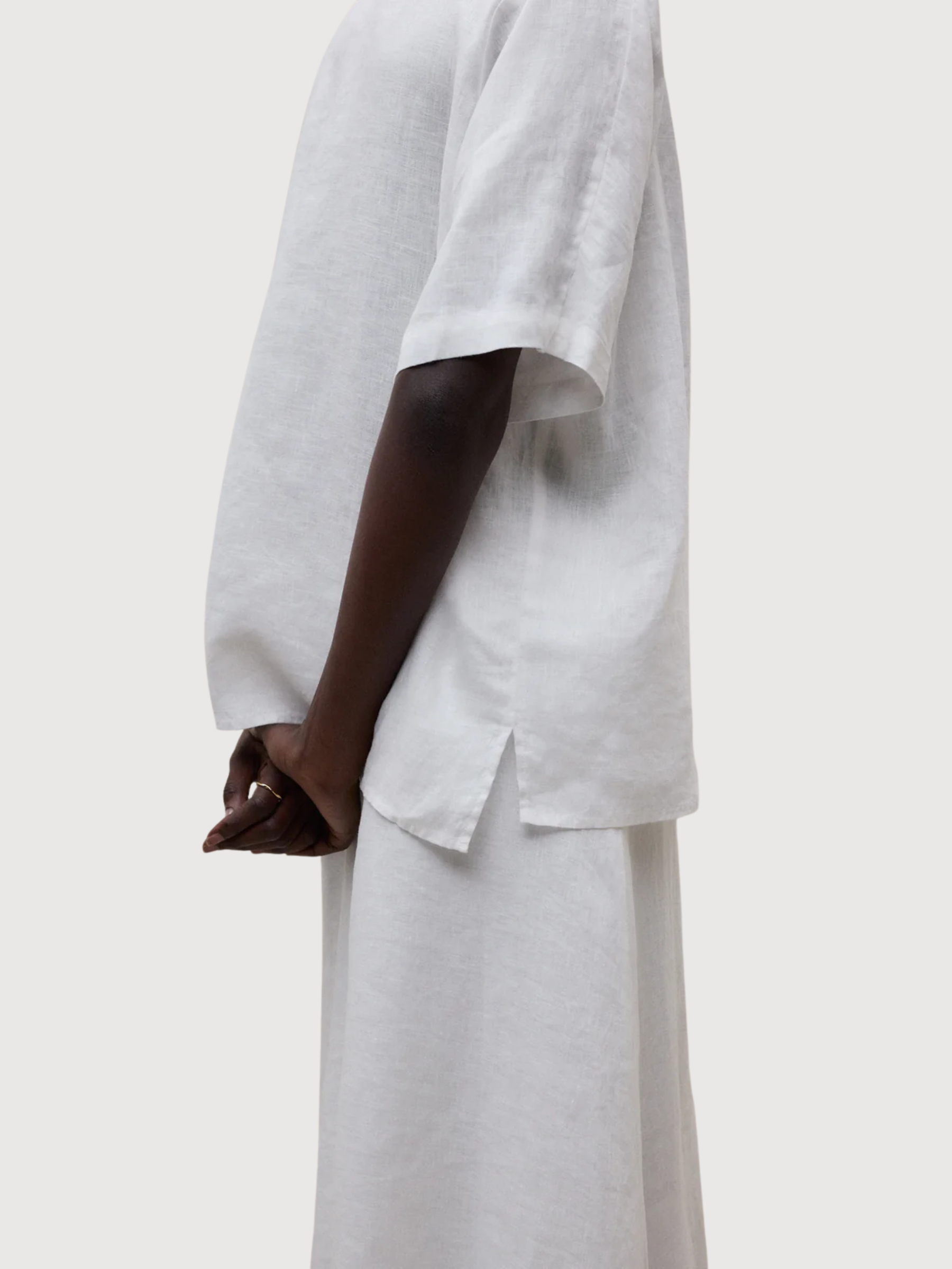 CAMICIA MELANIA DONNA BIANCA | Ecoalf