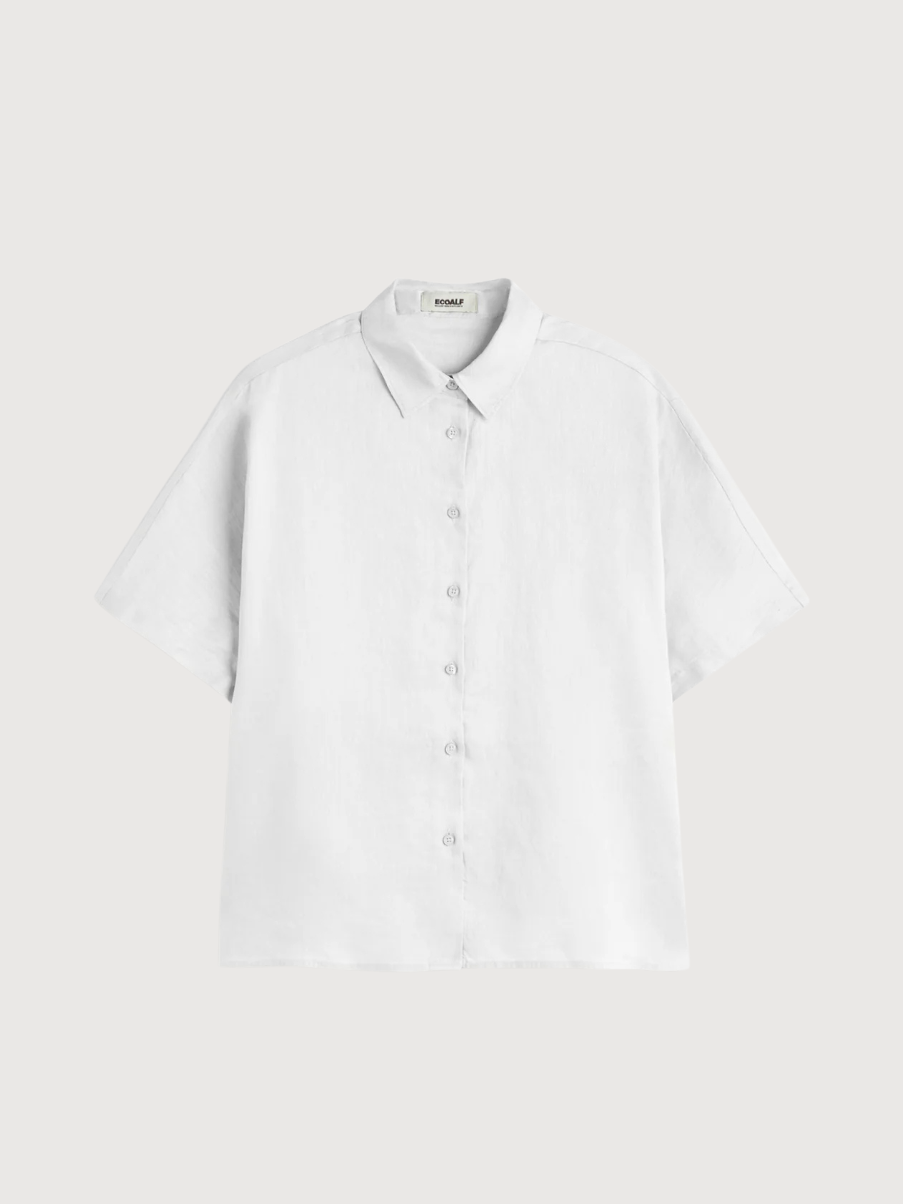 CAMICIA MELANIA DONNA BIANCA | Ecoalf