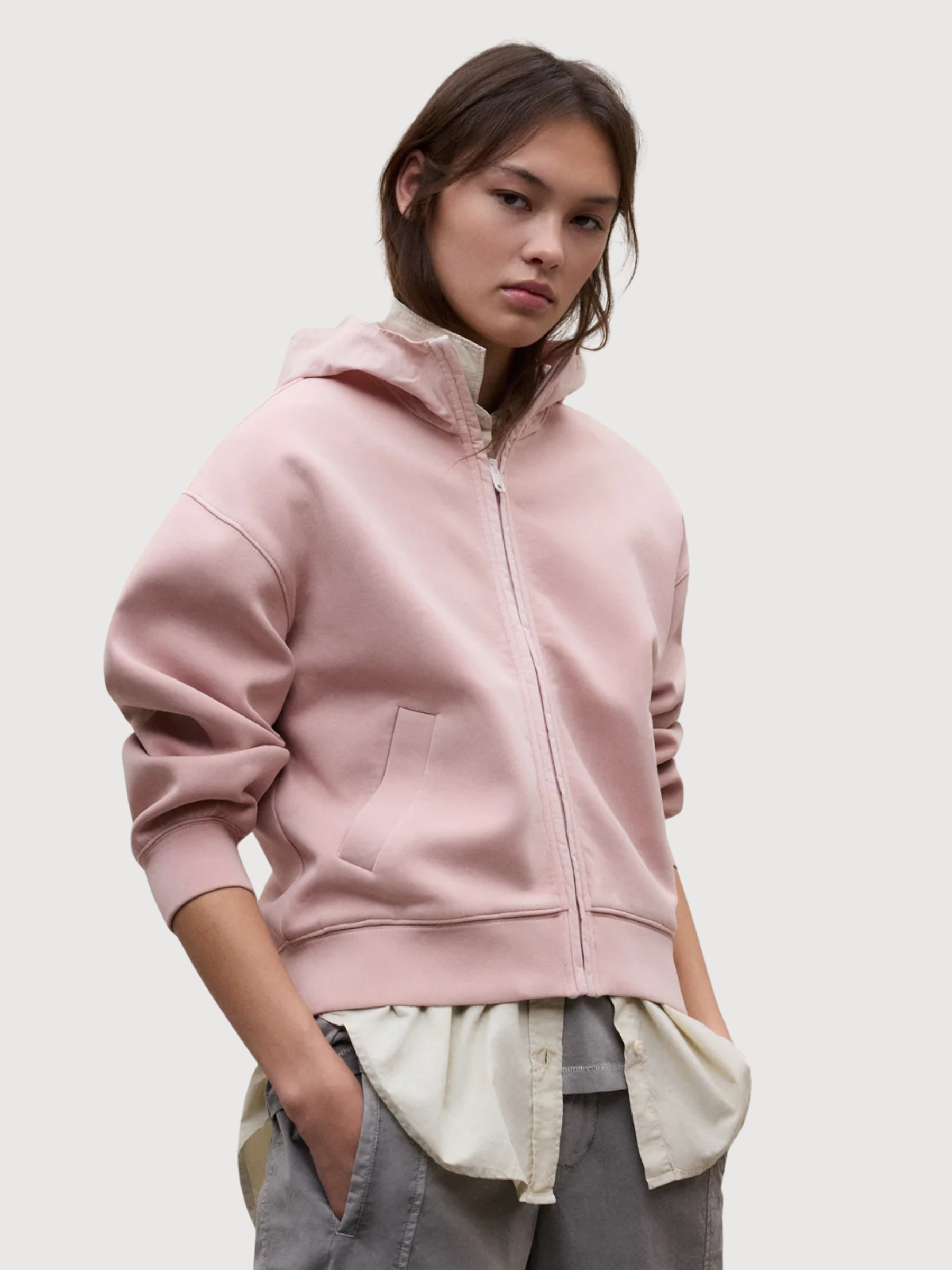 Felpa Arica Donna Rosa Antico | Ecoalf