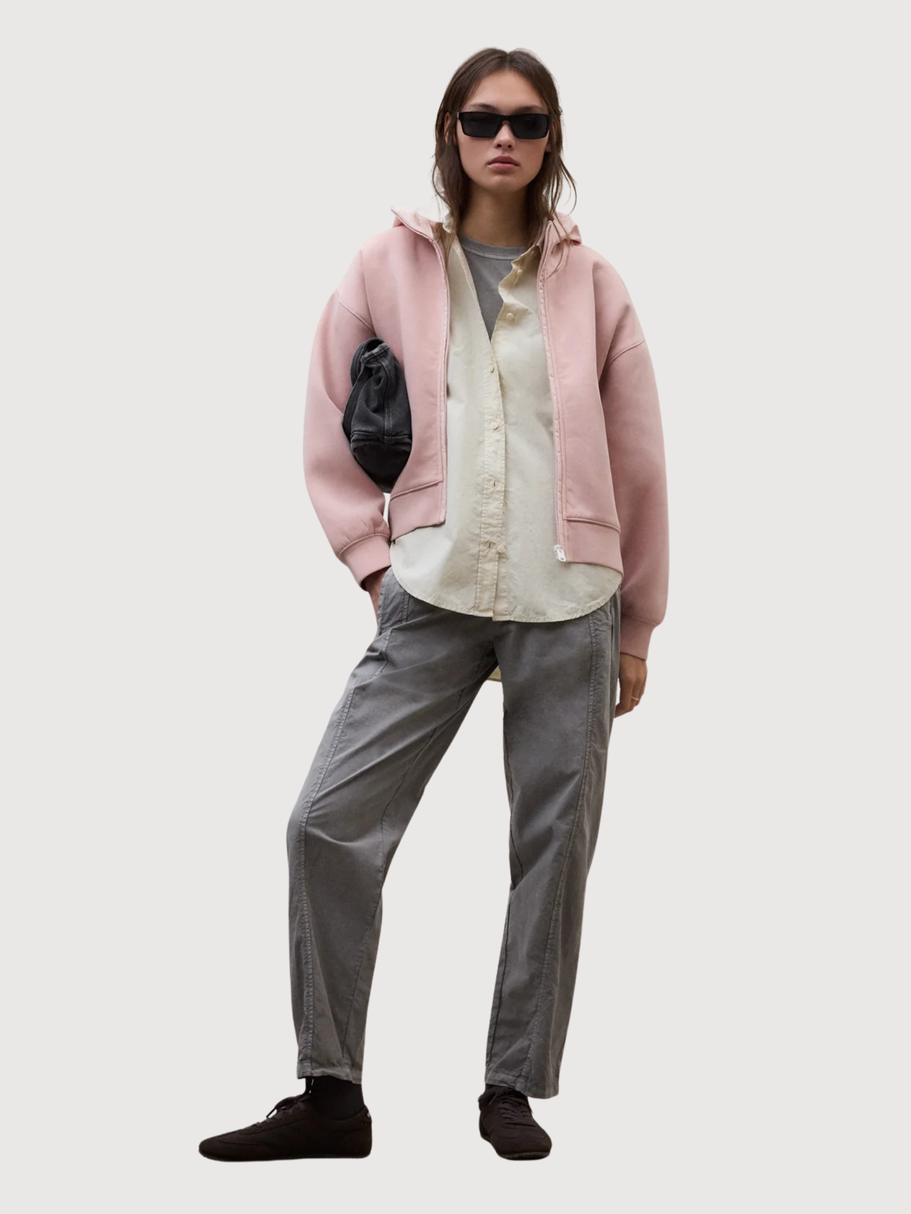 Felpa Arica Donna Rosa Antico | Ecoalf