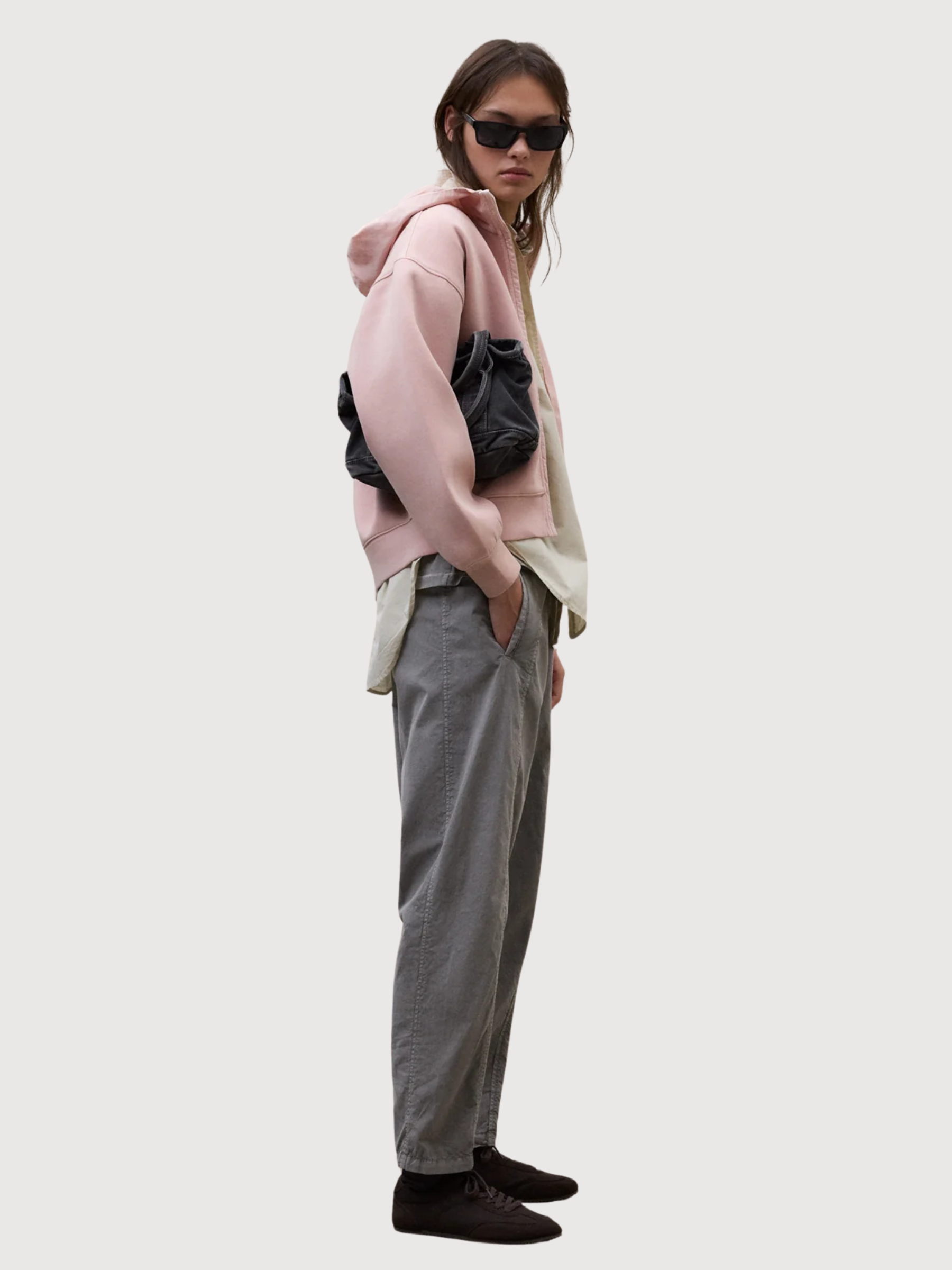 Felpa Arica Donna Rosa Antico | Ecoalf