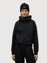 Sweater with zip arica black | ECOALF