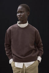 Godoy Women's Sweatshirt Dark Chocolate | ECOALF
