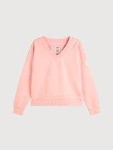 Sweatshirt Rodasa rosa aus Bio-Baumwolle | Ecoalf