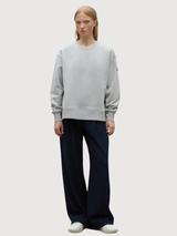 Sturm Sweatshirt Frau Auster | Ecoalf