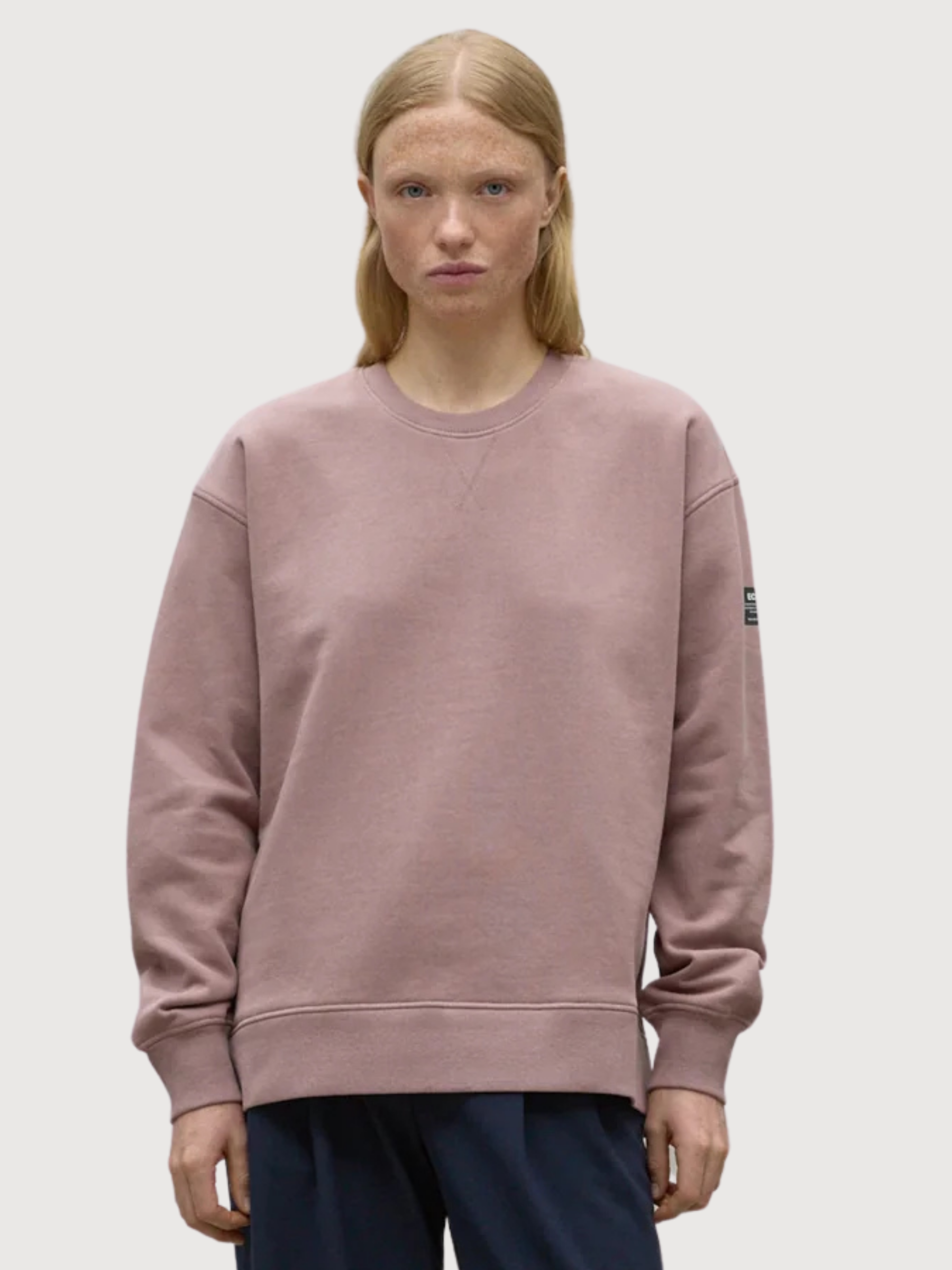 Sturm Sweatshirt Licht Mauve Damen | Ecoalf