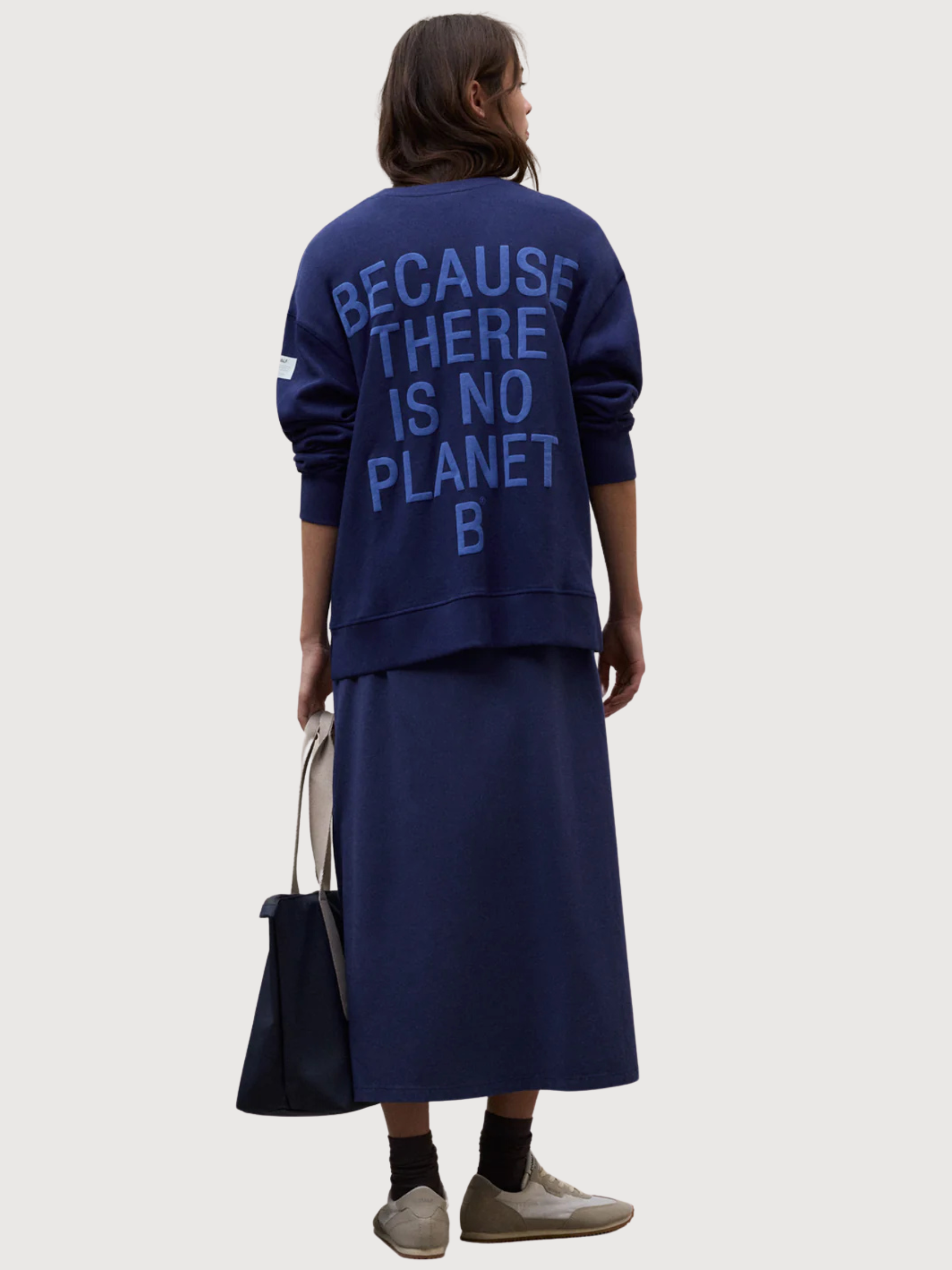 STORM FELPA DONNA Blu Indaco | ECOALF
