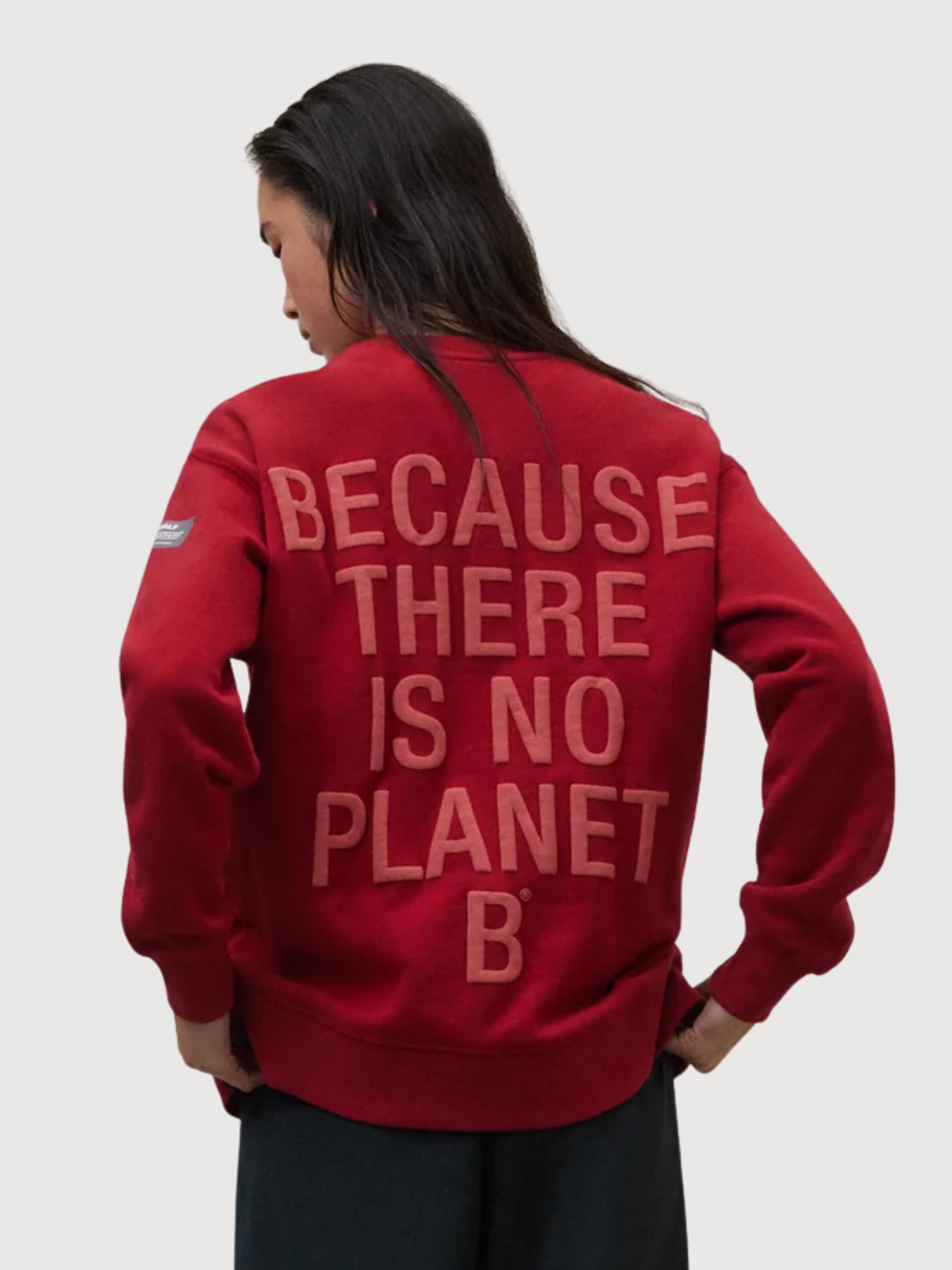 Pullover Storm Bio-Baumwolle – Rot | ECOALF