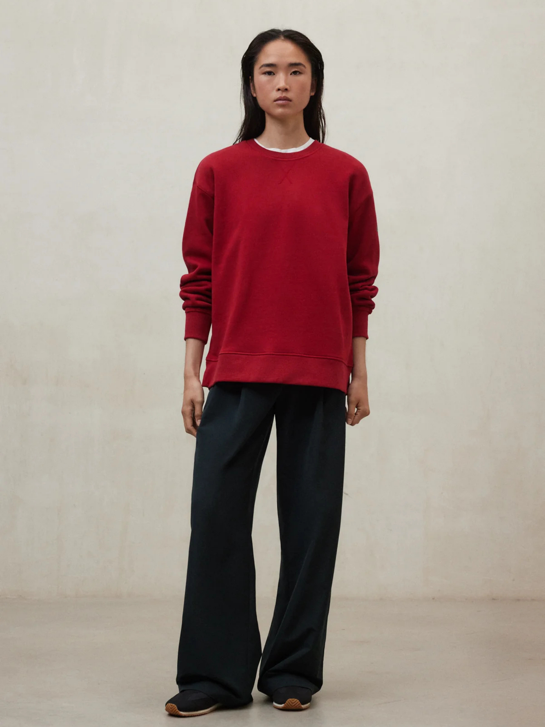 Pullover Storm Bio-Baumwolle – Rot | ECOALF