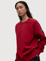 Sweater Storm Organic Cotton – Red | ECOALF