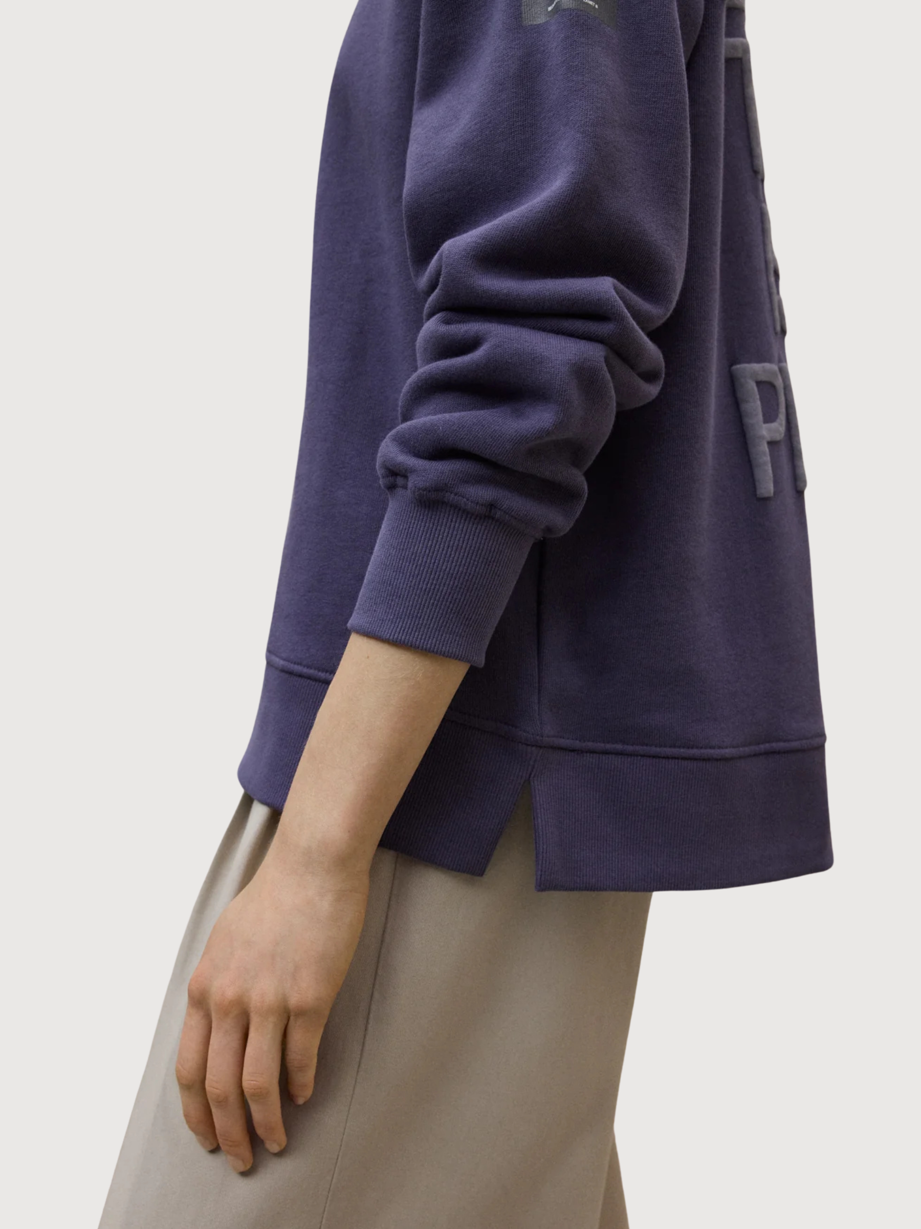 Sweater Storm Purple Organic Cotton | ECOALF