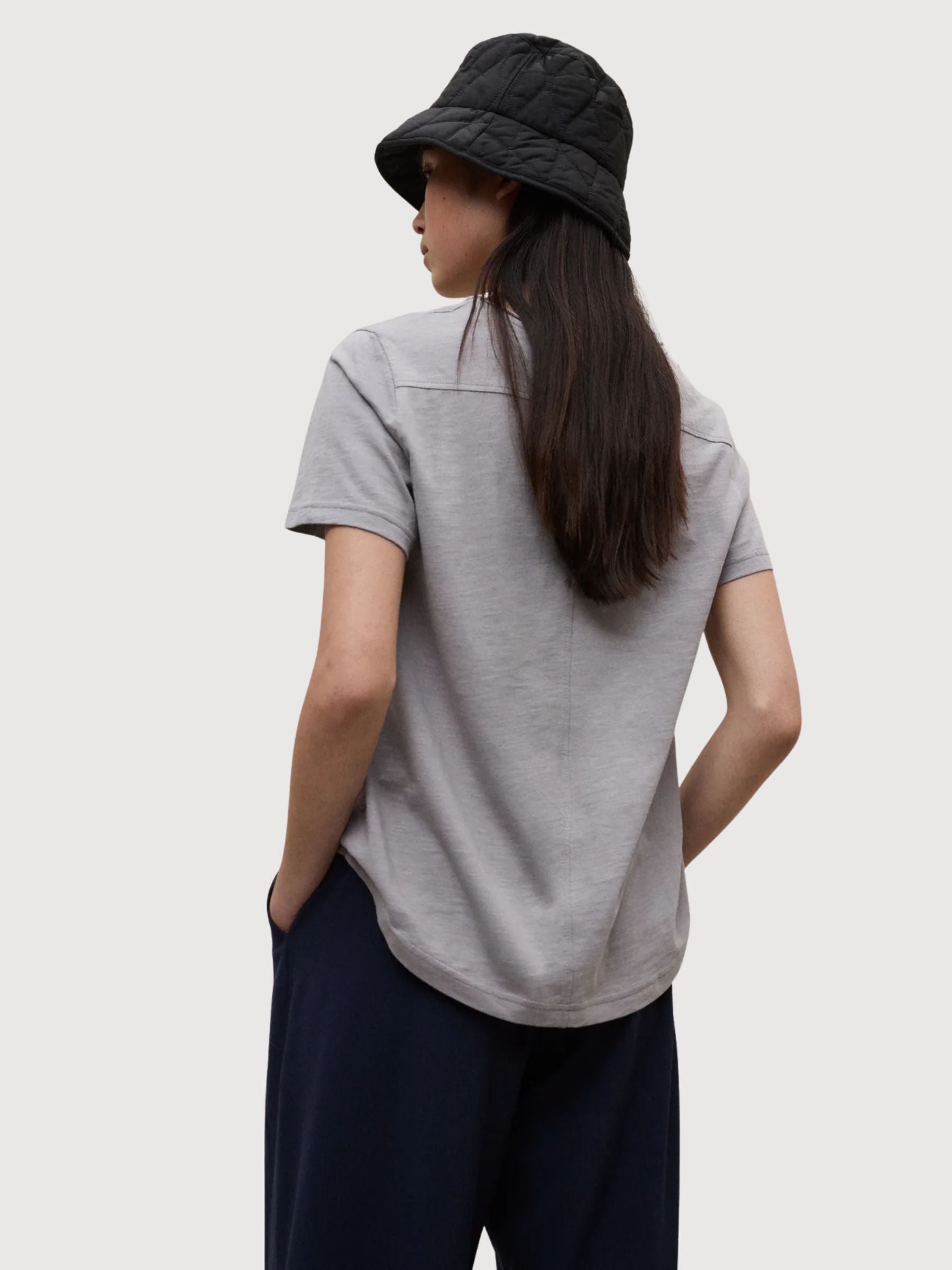 Women's Balear T‑Shirt Soft Violet | ECOALF