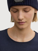 Langarmshirt Cale Dunkelblau | Ecoalf