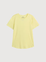 T-Shirt Lake Gelb aus Bio-Baumwolle | Ecoalf