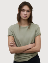 T-Shirt Lake Woman Sage | Ecoalf