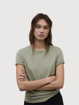 T-Shirt Lake Woman Sage | Ecoalf