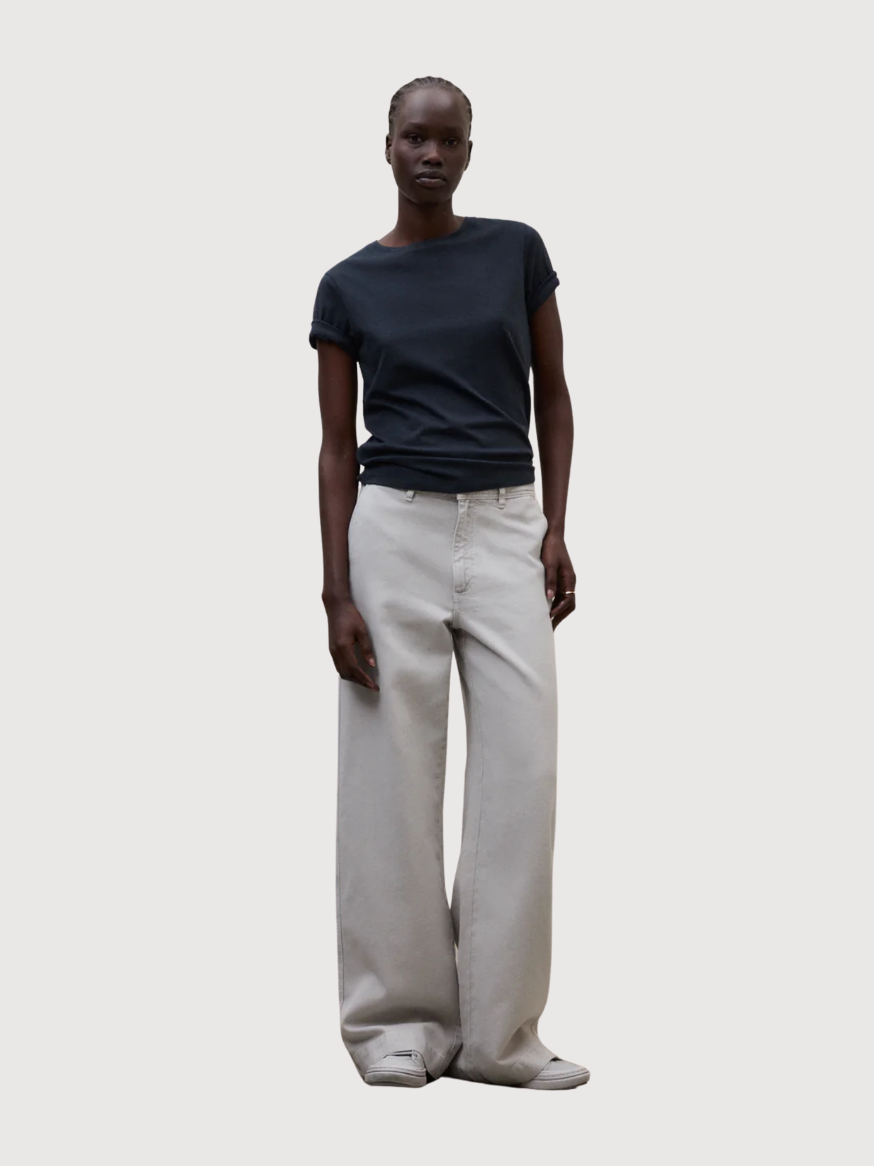 T-Shirt Lake Woman Dark Navy | Ecoalf