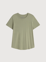 T-Shirt Lake Woman Sage | Ecoalf