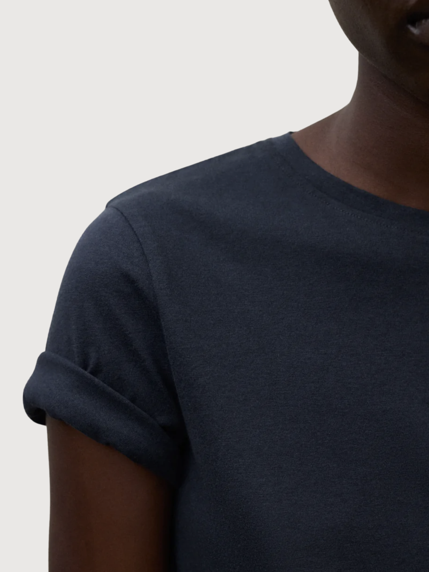 T-Shirt Lake Woman Dark Navy | Ecoalf