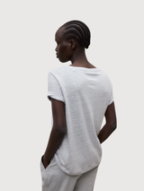 T-SHIRT LANE DONNA Grigio Ghiaccio | ECOALF