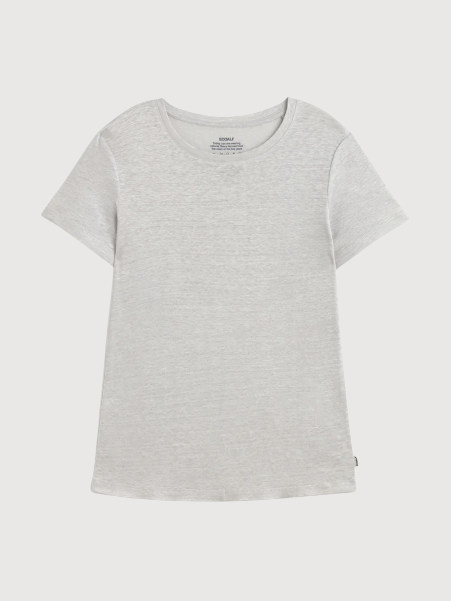 T-SHIRT LANE DONNA Grigio Ghiaccio | ECOALF