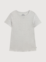 T-SHIRT LANE DONNA Grigio Ghiaccio | ECOALF