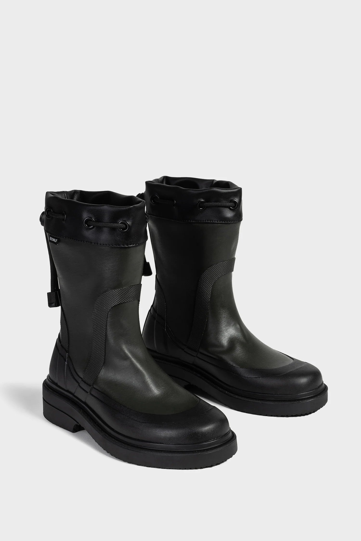 Ana María Women's Low Rain Boots Dark Khaki | ECOALF