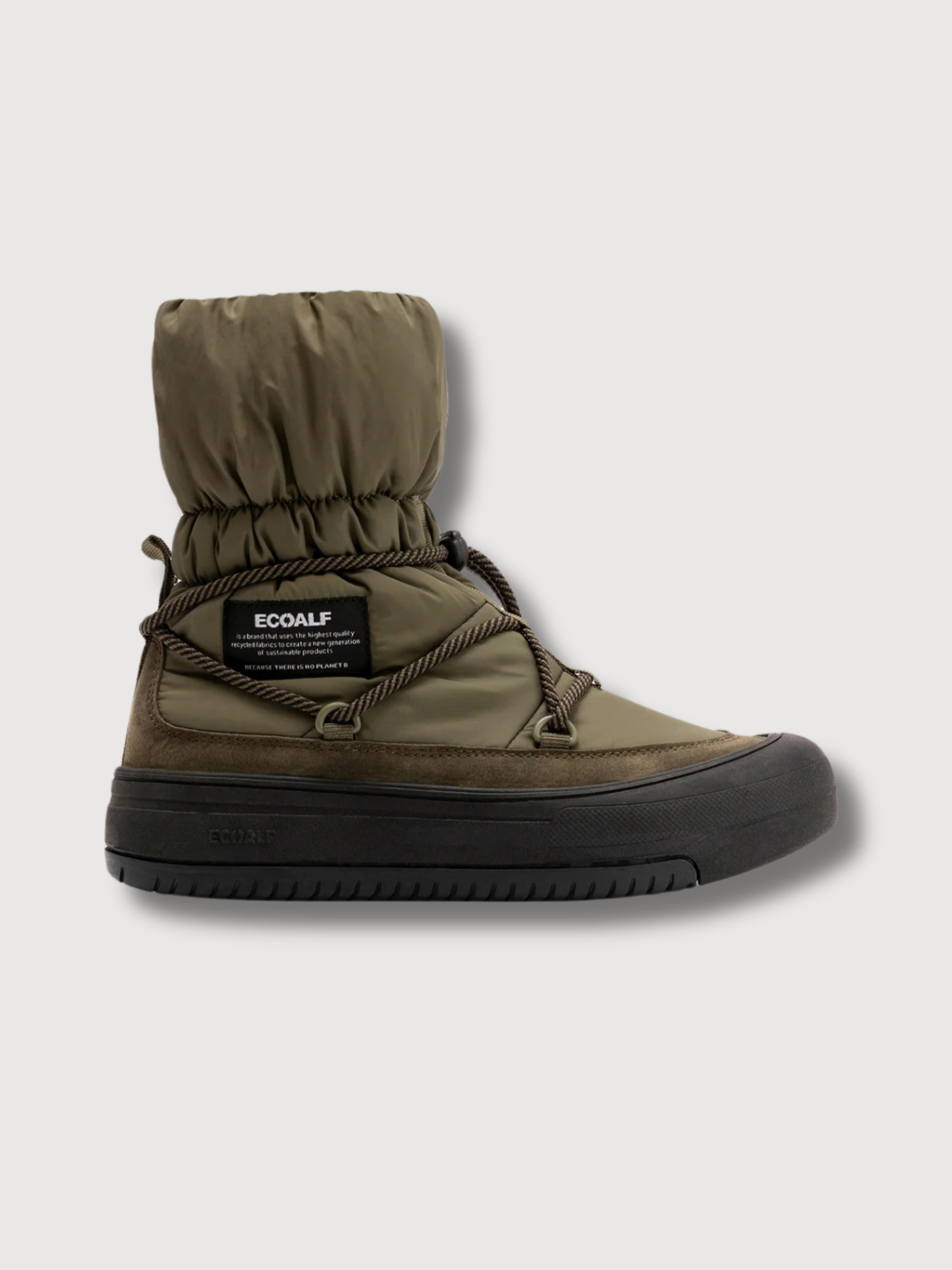 Beringalf Deep Khaki Frau Stiefel | Ecoalf