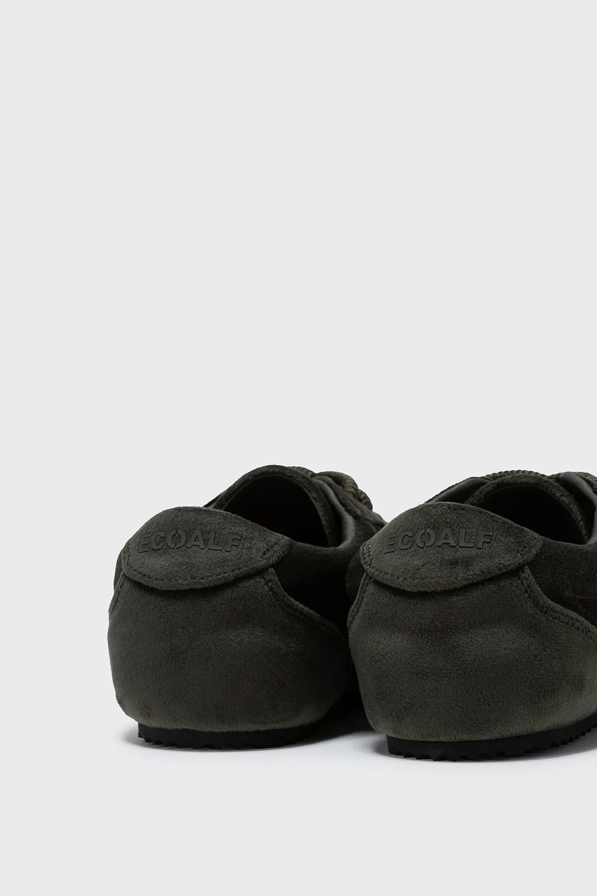 Dallas Women's Velvet Sneakers Dark Khaki | ECOALF