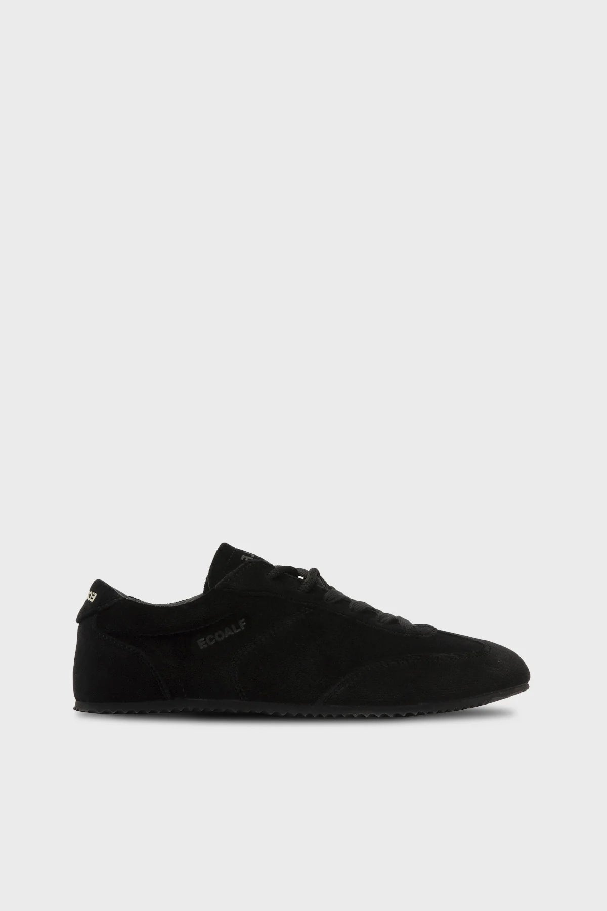 Dallas Women's Velvet Sneakers Total Black | ECOALF
