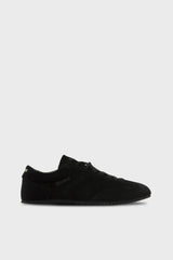 Dallas Women's Velvet Sneakers Total Black | ECOALF