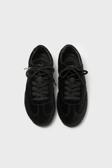 Dallas Women's Velvet Sneakers Total Black | ECOALF