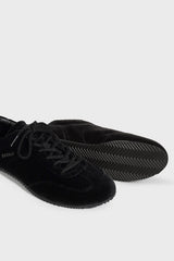 Dallas Women's Velvet Sneakers Total Black | ECOALF