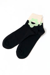 Bicolor Socks Wool Black | SUITE13LAB