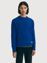 Pullover Lucien Blue Unisex Wool | Thinking Mu