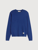Pullover Lucien Blue Unisex Wool | Thinking Mu