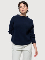 Pullover Melissa Dark Blue Woman Cashmere | Rifo