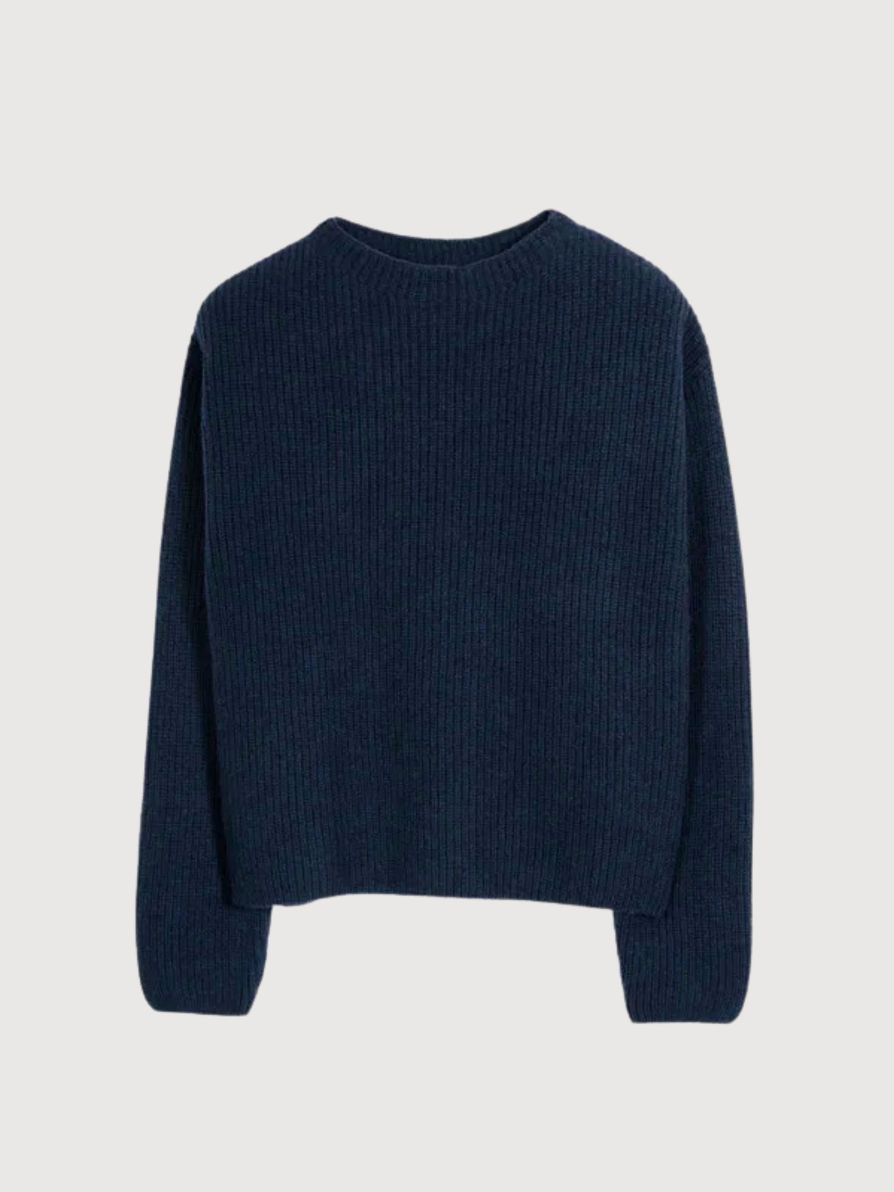 Pullover Melissa Dunkelblau Damen Kaschmir | Rifo