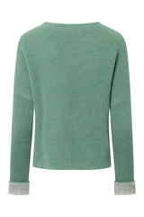 Nicoletta Green Woman Wool Longsleeve | Stapf