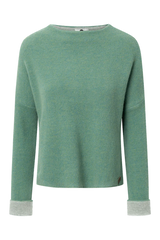 Nicoletta Green Woman Wool Longsleeve | Stapf