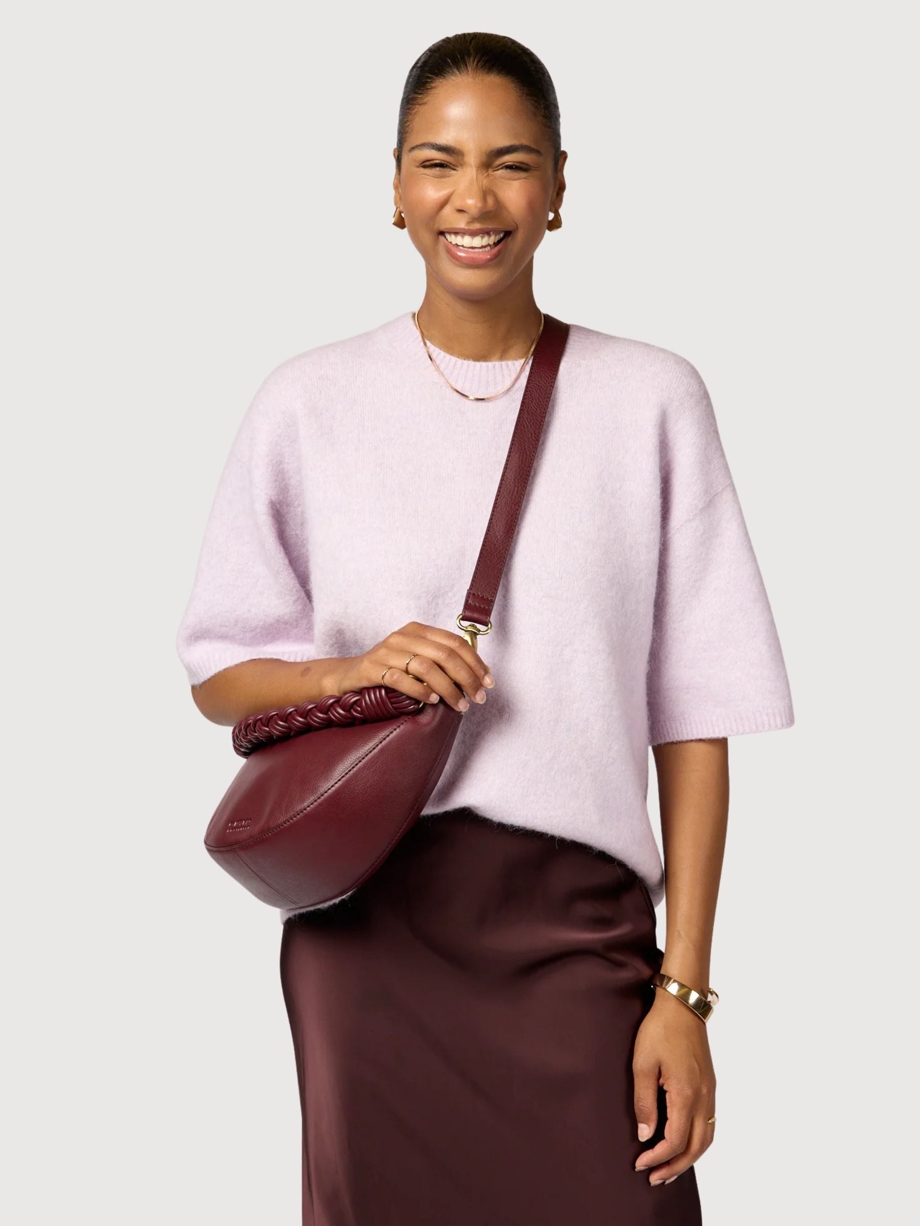 Bag Leo Twisted Dark Red | O My Bag